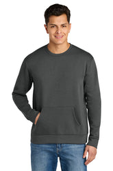Next Level Apparel® Santa Barbara Pocket Sweatshirt - Heavy Metal - XS